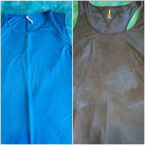 Two Lucy athletic tank tops
